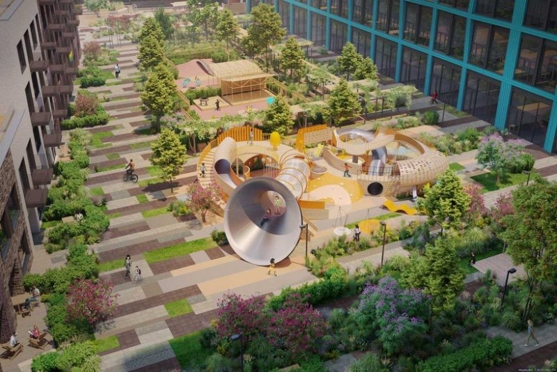 Названы лучшие площадки в Москве, где можно поиграть детям