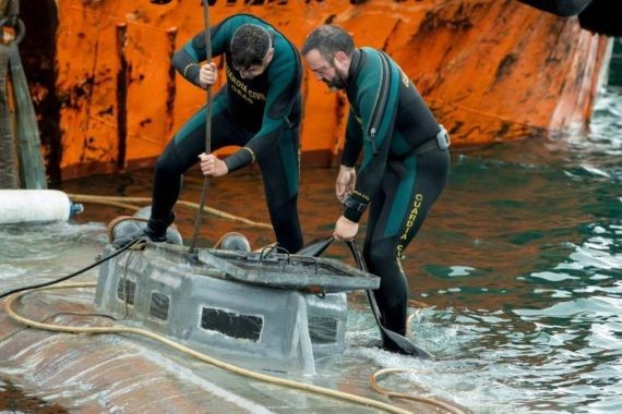 В Испании задержали мини-подлодку наркомафии