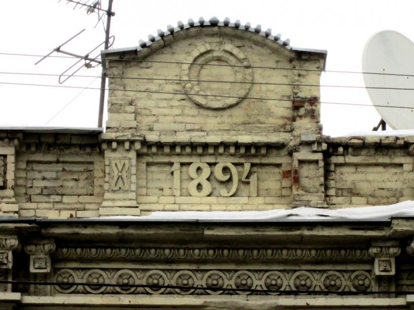 Засыпанные дома, как доказательства всемирного потопа в 19 веке