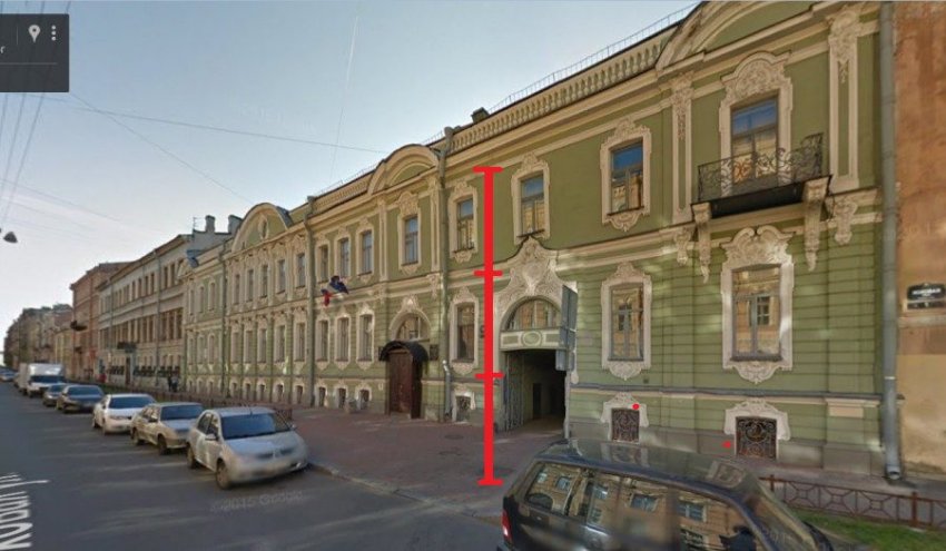 Засыпанные дома, как доказательства всемирного потопа в 19 веке