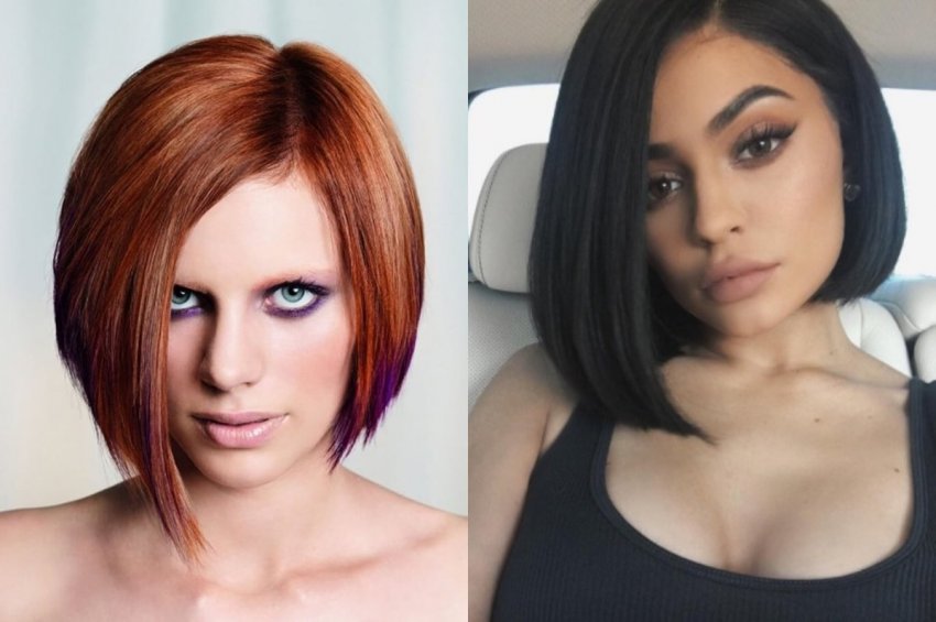 Эффектные стрижки боб и каре стали главным трендом в причёсках 2019 и 2020 года