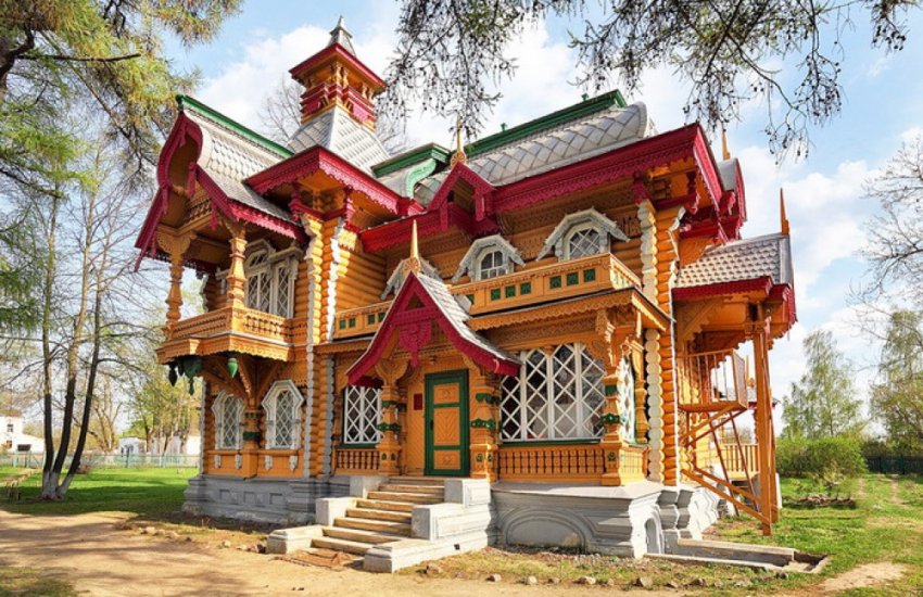 История русского сруба под названием "изба"