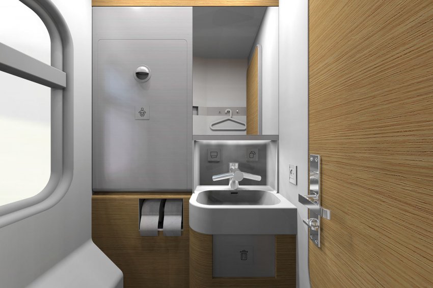 Компания РЖД представила фото новых плацкартных вагонов, которые появятся в поездах в 2019 году