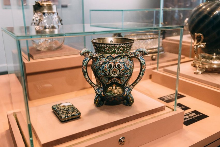 Выставку «Фаберже и придворные ювелиры» открыли в Историческом музее в ноябре 2019 года