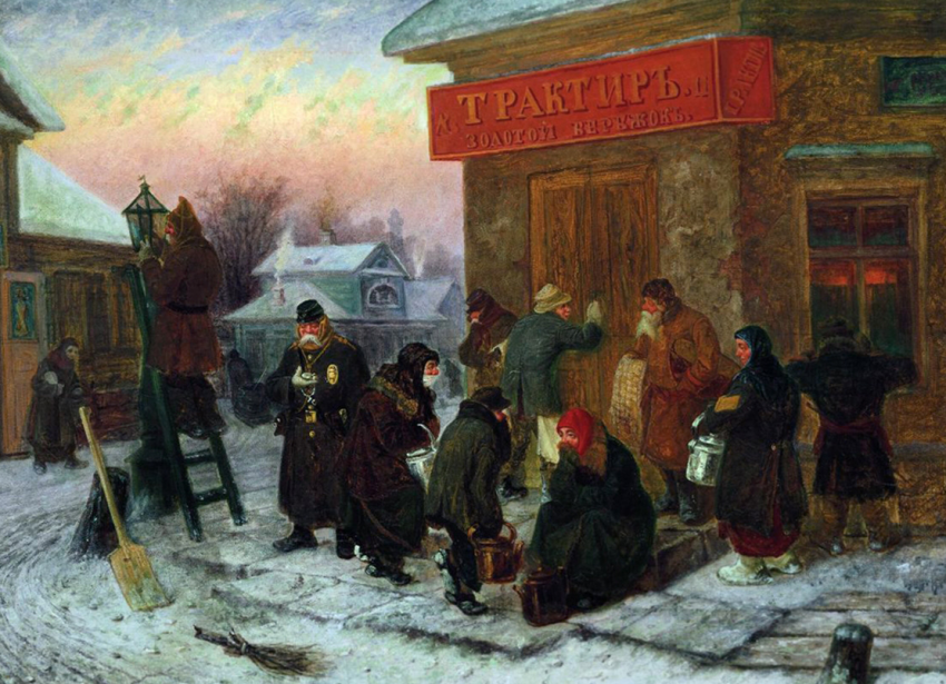 Чем принято было измерять спиртные напитки на Руси