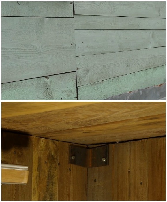 Незрячий сын самостоятельно построил деревянный дом для мамы