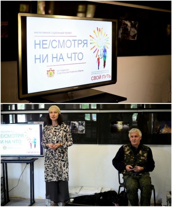 Незрячий сын самостоятельно построил деревянный дом для мамы