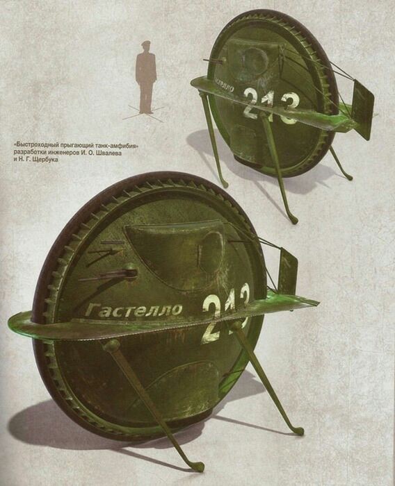Разработка шаротанка СССР и почему он не был реализован