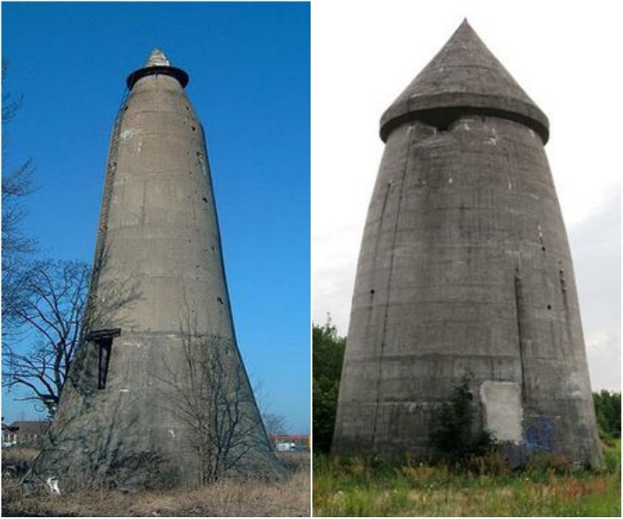 Уникальные постройки нацистов. Бомбоубежища формой исполинской башни