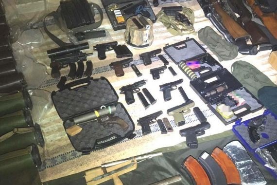 У жителя Ровно обнаружили огромный арсенал оружия и боеприпасов