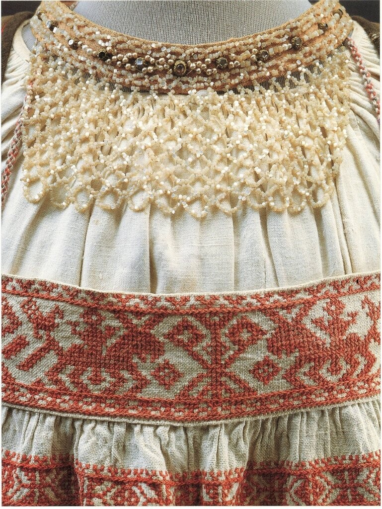 Скатный жемчуг - старинное украшение Северной Руси