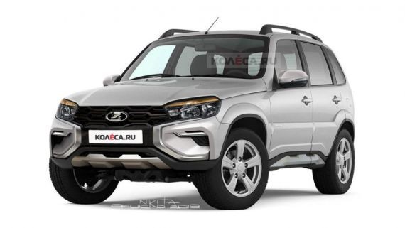 В Сети продемонстрировали, какой может быть новая Lada Niva