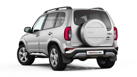 В Сети продемонстрировали, какой может быть новая Lada Niva
