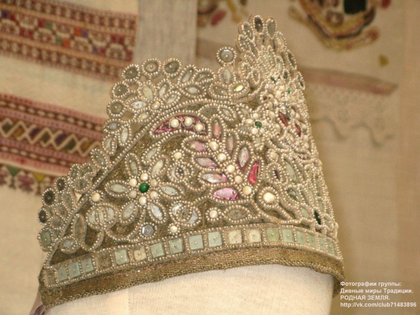 Скатный жемчуг - старинное украшение Северной Руси