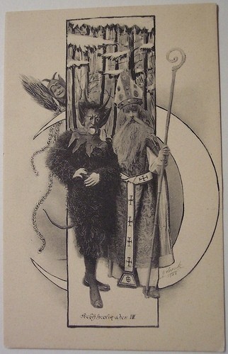 Святой Крампус или Санта Клаус. История чудовища