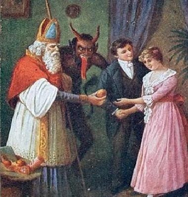 Святой Крампус или Санта Клаус. История чудовища