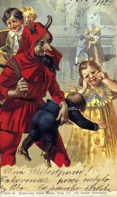 Святой Крампус или Санта Клаус. История чудовища