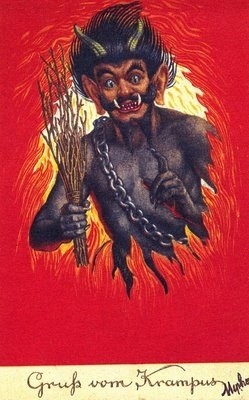 Святой Крампус или Санта Клаус. История чудовища