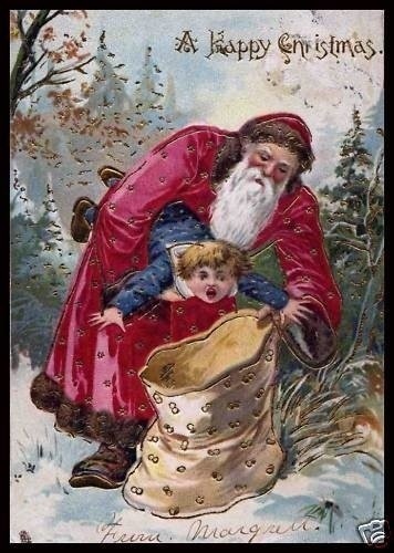 Святой Крампус или Санта Клаус. История чудовища