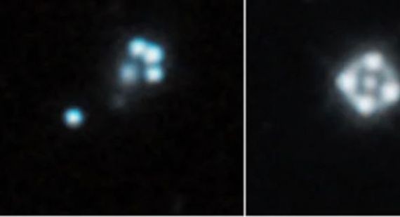 Телескоп Hubble обнаружил маленькие сгустки темной материи