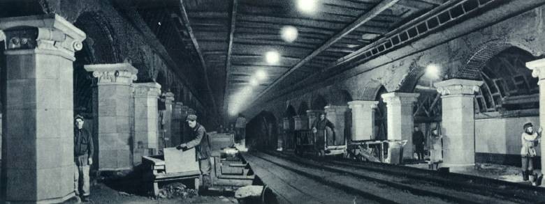 Как строились подземные дворцы социализма