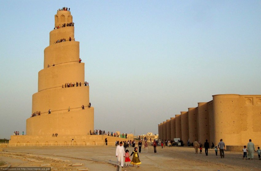 Возведение “Вавилонской Башни” - грандиозного сооружения в Самарре
