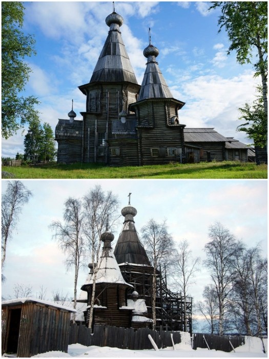 Самобытные образцы старинного русского зодчества на просторах Карелии