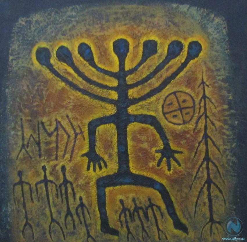 Культ семиглавого божества, которому поклонялись в древнем мире