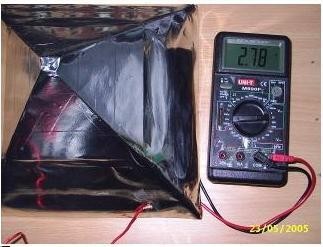 Устройство пирамидного электрогенератора