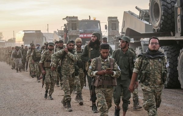 Турецкие военные начали отвод войск из Сирии