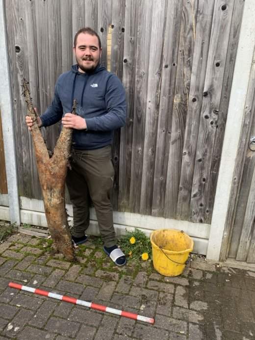 Житель Великобритании нашел останки неизвестного существа