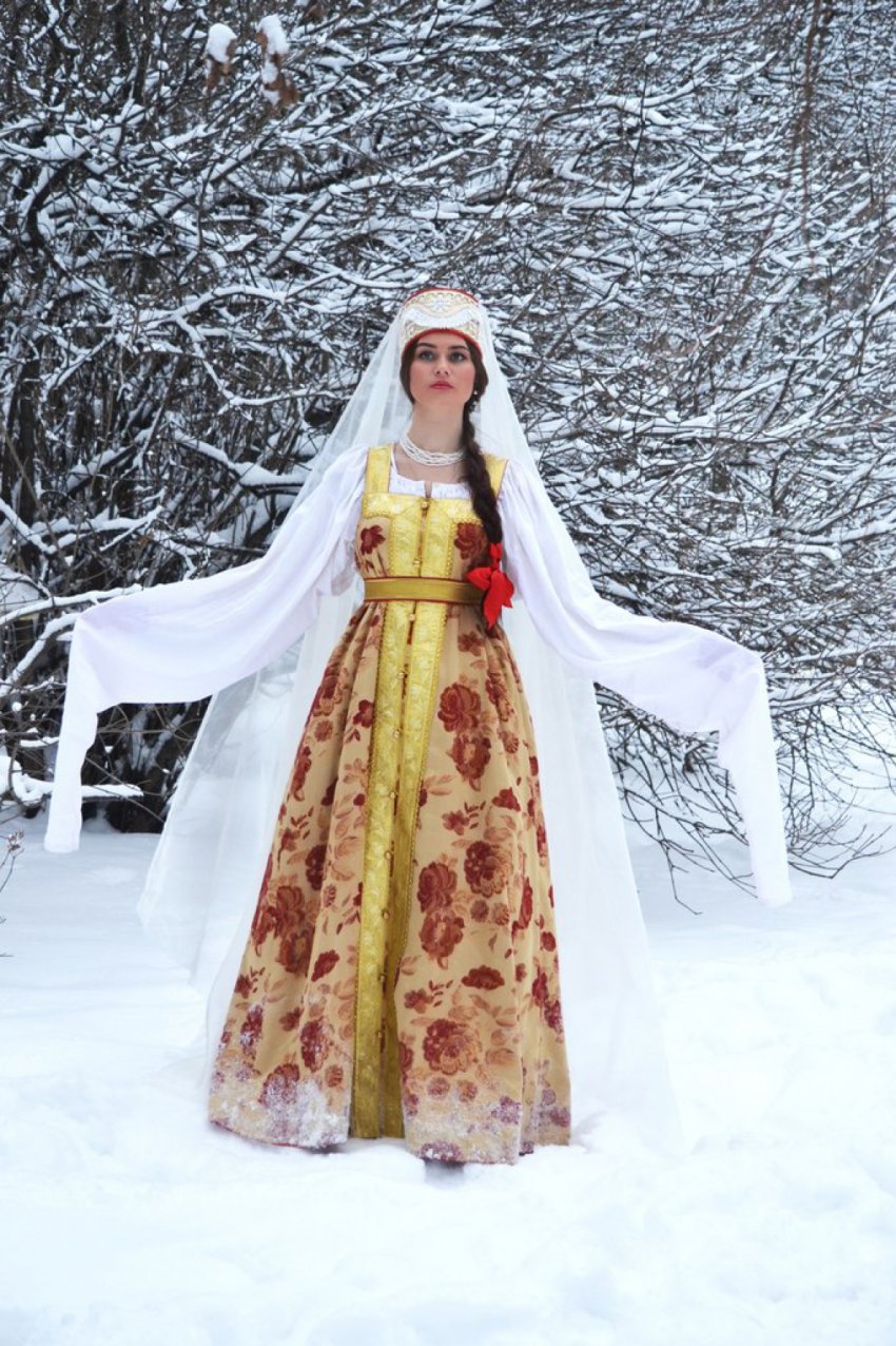 Путеводитель по русским народным костюмам