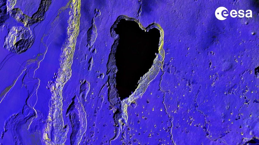 Обнаружена гора в форме сердца: опубликованы фото