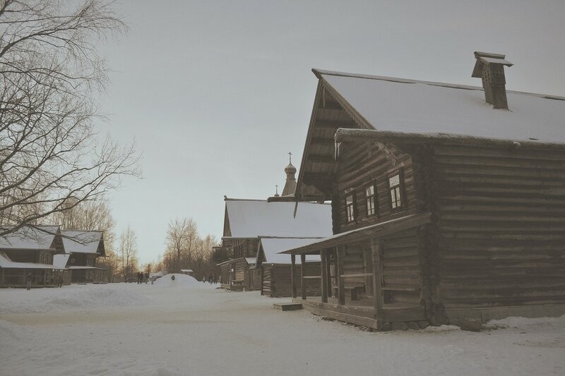 Великий Новгород, Витославлицы, музей деревянного зодчества под открытым небом