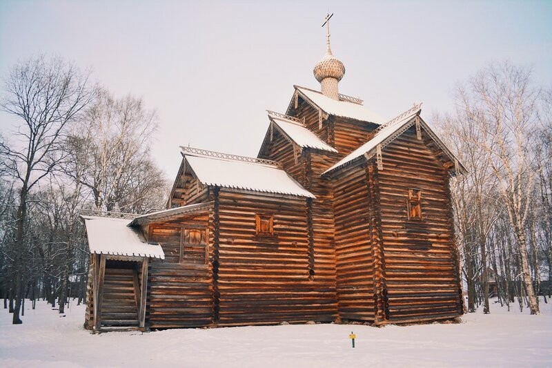 Великий Новгород, Витославлицы, музей деревянного зодчества под открытым небом