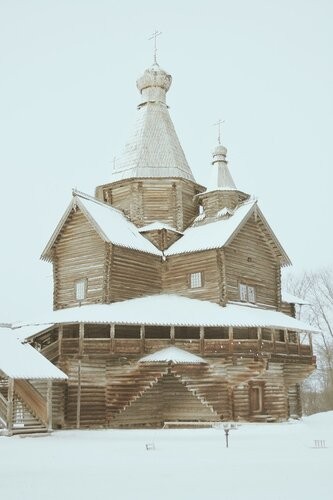Великий Новгород, Витославлицы, музей деревянного зодчества под открытым небом