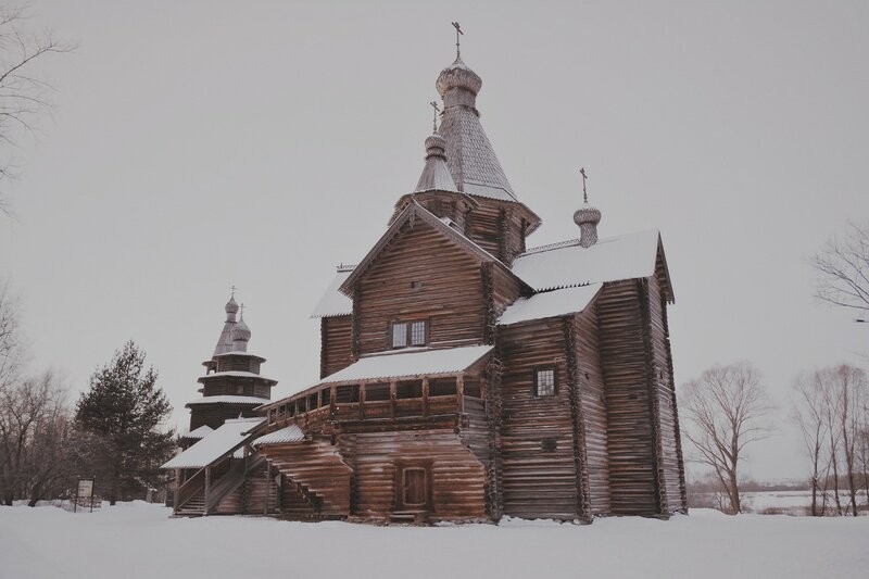 Великий Новгород, Витославлицы, музей деревянного зодчества под открытым небом