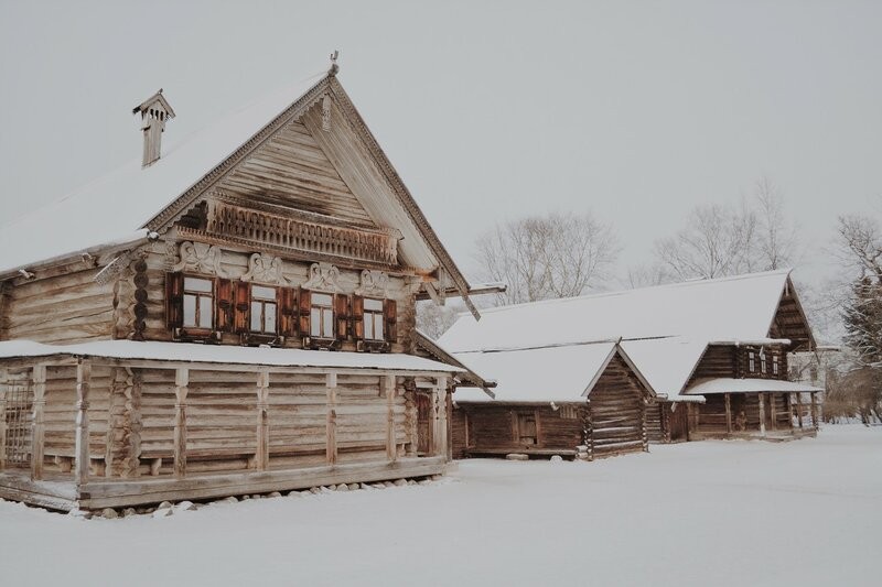 Великий Новгород, Витославлицы, музей деревянного зодчества под открытым небом