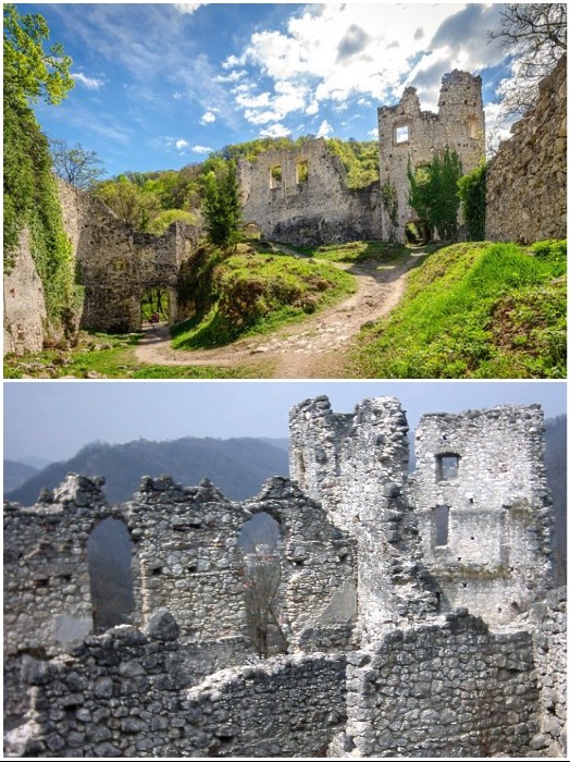 ТОП-7 конструкций старинных замков до их превращения в руины