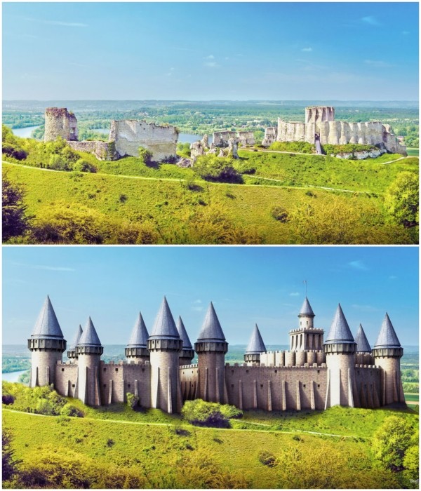 ТОП-7 конструкций старинных замков до их превращения в руины