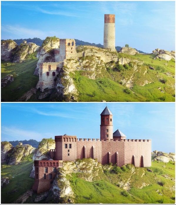 ТОП-7 конструкций старинных замков до их превращения в руины