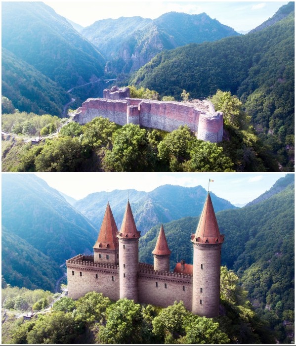 ТОП-7 конструкций старинных замков до их превращения в руины