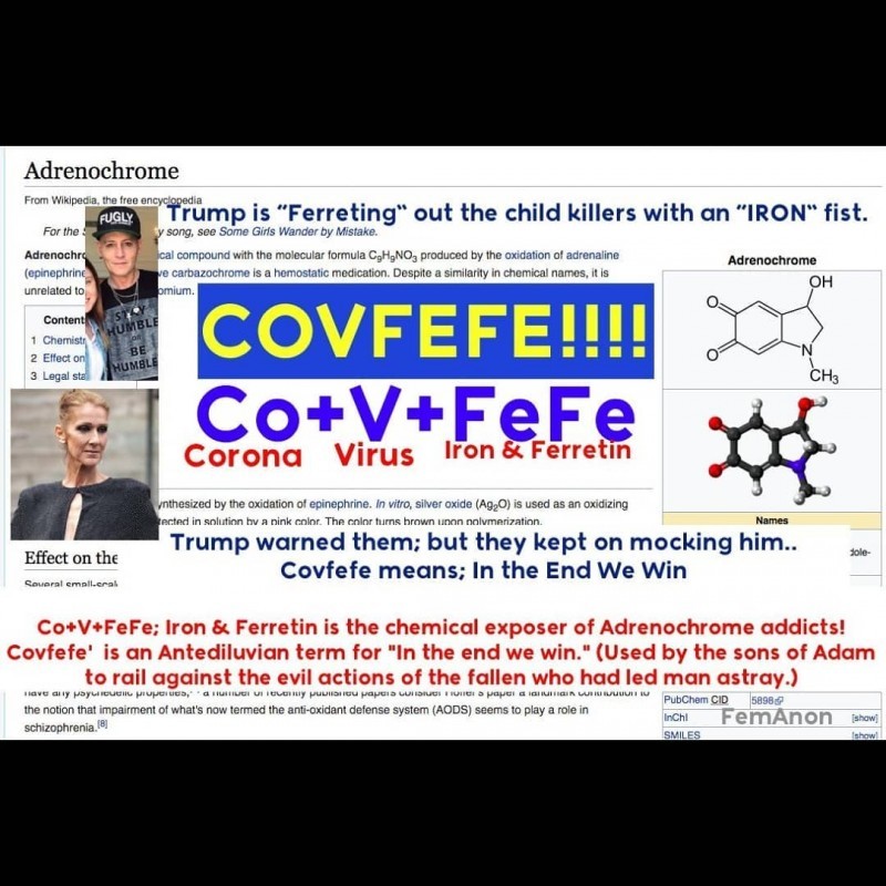 Адренохром, коронавирус, педофилы - есть ли связь?