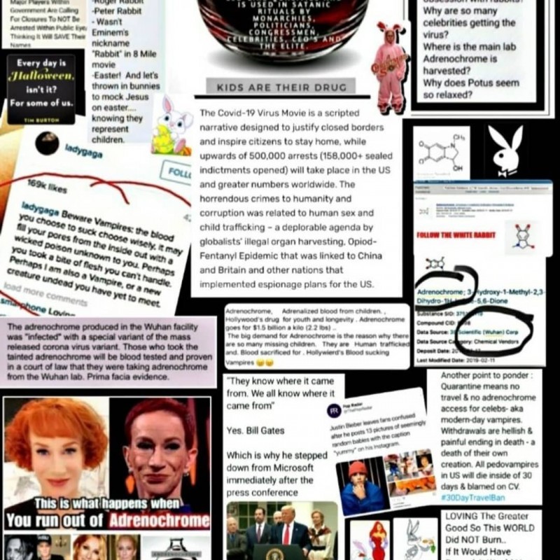 Адренохром, коронавирус, педофилы - есть ли связь?