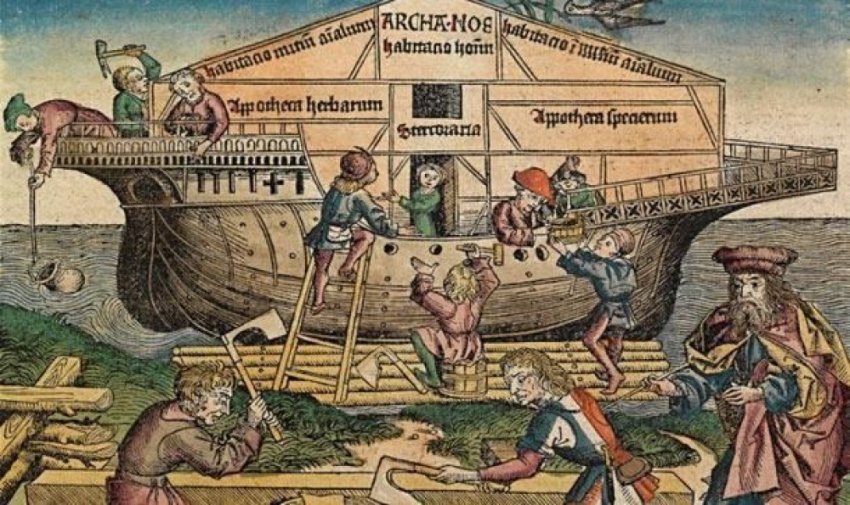 Как строили дискообразный Ковчег по Божьему велению?