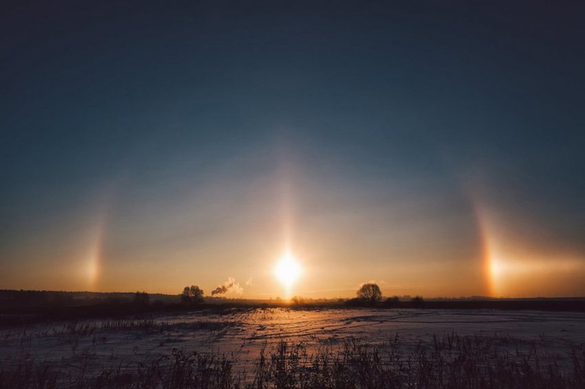 Ложное солнце, Лунная радуга и другие световые иллюзии