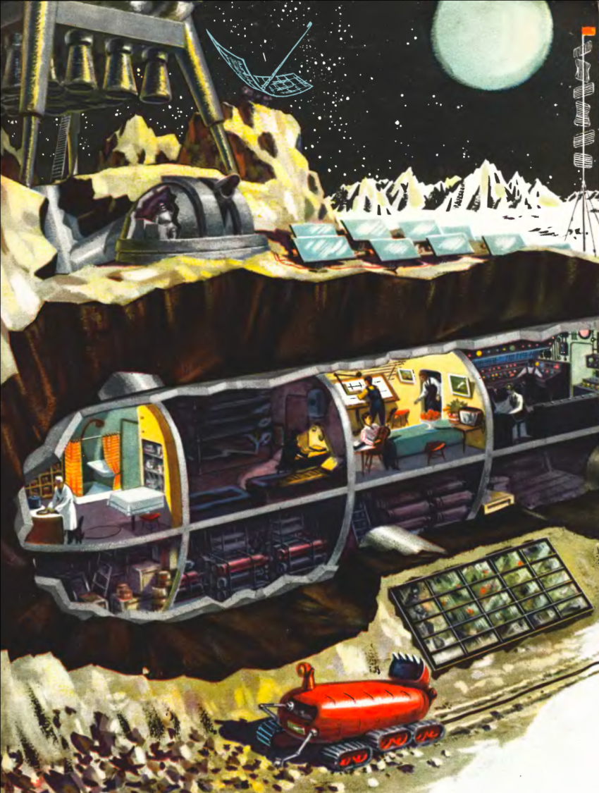 Колонизация космоса в изображении советских журналов и Циолковского