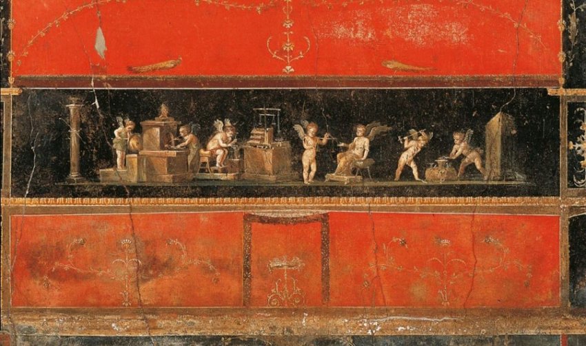 Как выглядели богатые дома в Помпеях