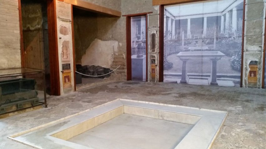 Как выглядели богатые дома в Помпеях