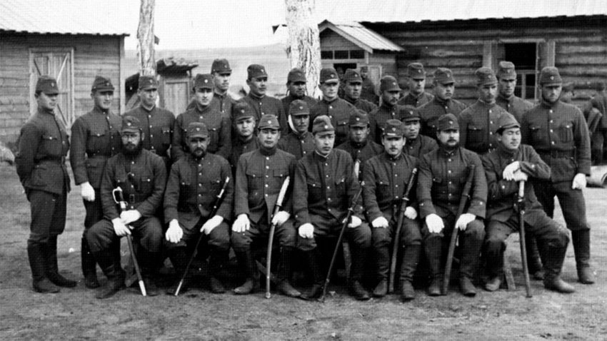 "Русские самураи" в Японии во время Второй мировой